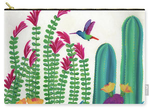 Floral Flight - Carry-All Pouch
