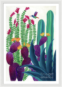 Floral Flight - Framed Print