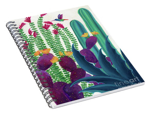 Floral Flight - Spiral Notebook