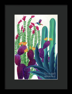 Floral Flight - Framed Print
