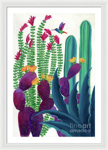 Floral Flight - Framed Print
