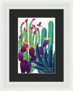 Floral Flight - Framed Print