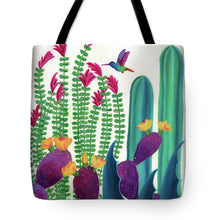 Load image into Gallery viewer, Floral Flight - Tote Bag
