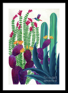 Floral Flight - Framed Print