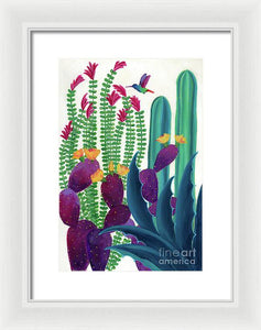 Floral Flight - Framed Print