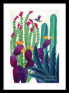 Floral Flight - Framed Print