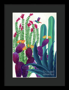 Floral Flight - Framed Print