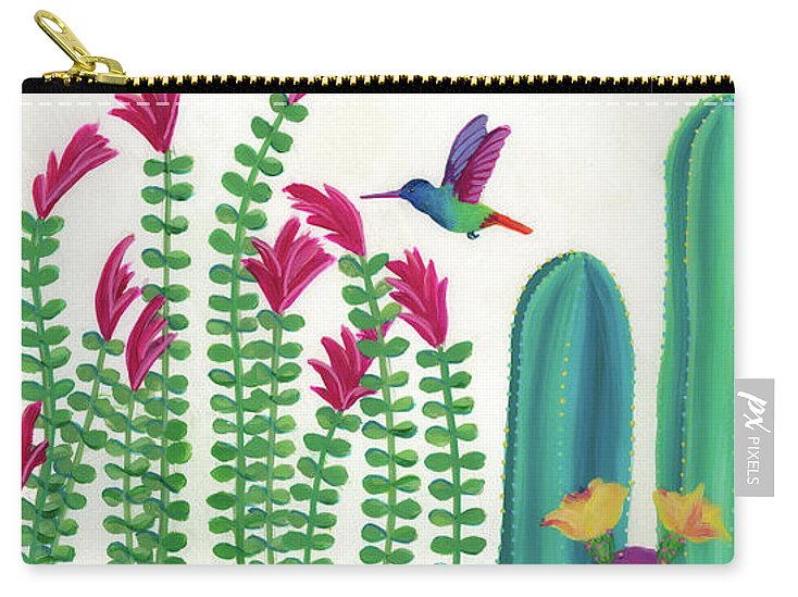 Floral Flight - Carry-All Pouch