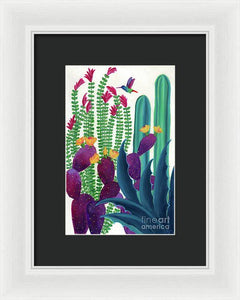 Floral Flight - Framed Print