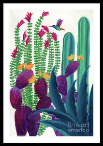 Floral Flight - Framed Print