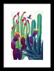 Floral Flight - Framed Print