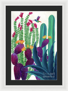 Floral Flight - Framed Print