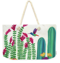 Load image into Gallery viewer, Floral Flight - Weekender Tote Bag

