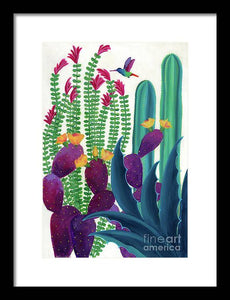 Floral Flight - Framed Print