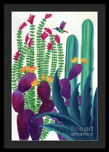 Floral Flight - Framed Print