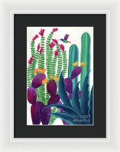 Floral Flight - Framed Print