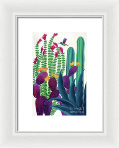 Floral Flight - Framed Print