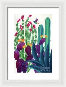 Floral Flight - Framed Print