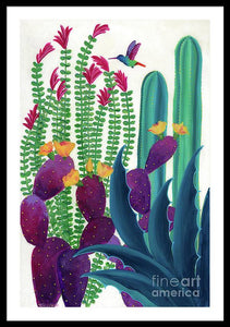 Floral Flight - Framed Print