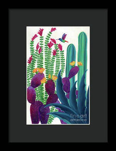Floral Flight - Framed Print