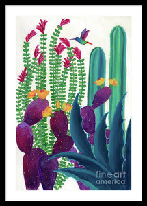 Floral Flight - Framed Print