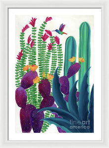 Floral Flight - Framed Print