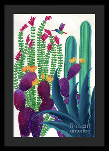 Floral Flight - Framed Print