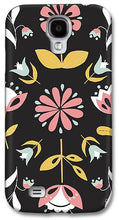 Load image into Gallery viewer, Folk Flower Pattern in Black and White - Phone Case

