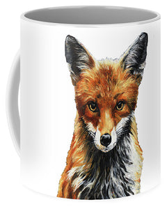 Fox In White - Mug