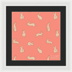 Funny Bunnies - Framed Print