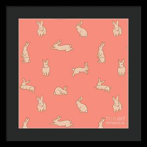 Funny Bunnies - Framed Print