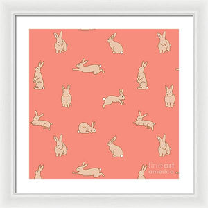 Funny Bunnies - Framed Print