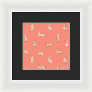 Funny Bunnies - Framed Print