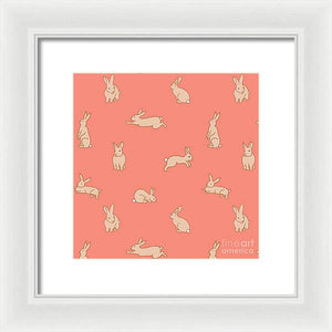 Funny Bunnies - Framed Print