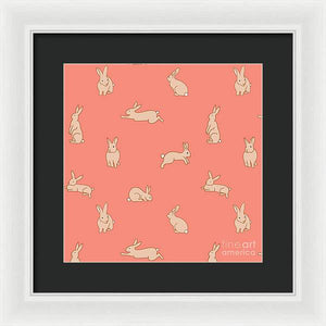 Funny Bunnies - Framed Print