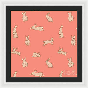 Funny Bunnies - Framed Print