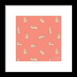 Funny Bunnies - Framed Print