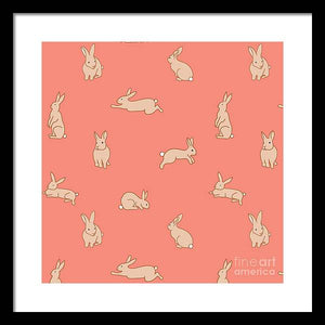 Funny Bunnies - Framed Print