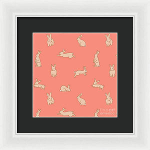 Funny Bunnies - Framed Print