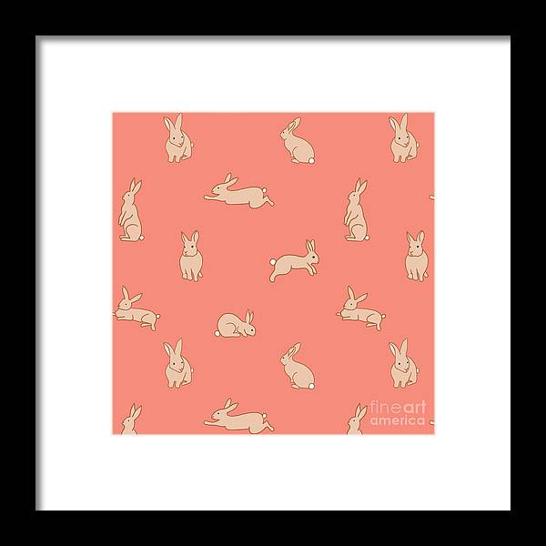 Funny Bunnies - Framed Print