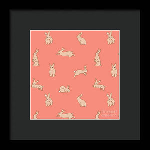 Funny Bunnies - Framed Print