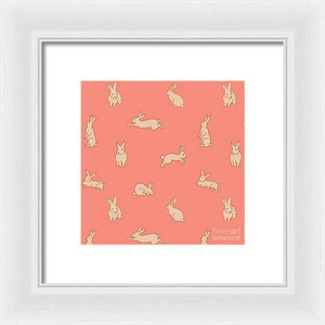 Funny Bunnies - Framed Print