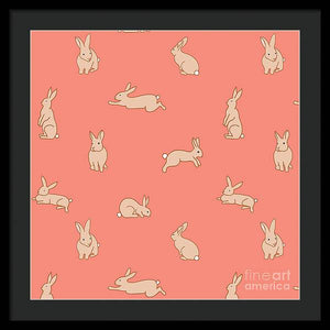 Funny Bunnies - Framed Print