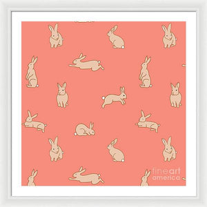 Funny Bunnies - Framed Print