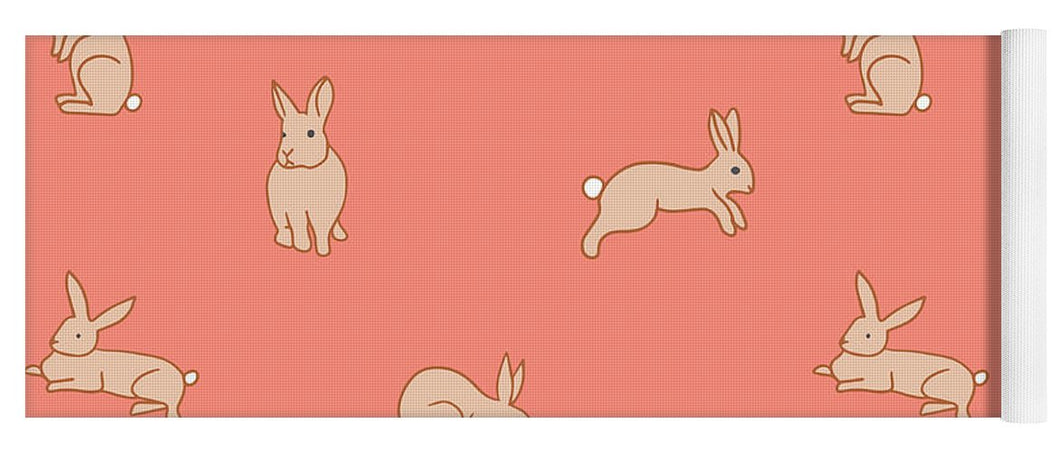 Funny Bunnies - Yoga Mat