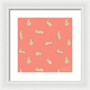 Funny Bunnies - Framed Print