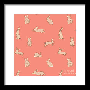 Funny Bunnies - Framed Print