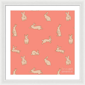 Funny Bunnies - Framed Print