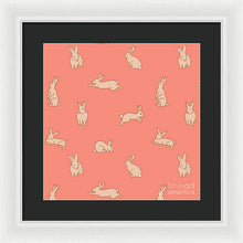 Load image into Gallery viewer, Funny Bunnies - Framed Print
