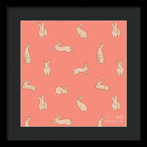 Funny Bunnies - Framed Print